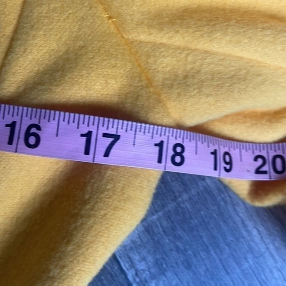 Romwe jacket marigold color size Large see measurements